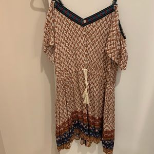 Bohemian print romper